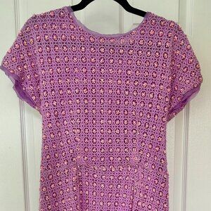 Antik Batik Lilac Mini Dress